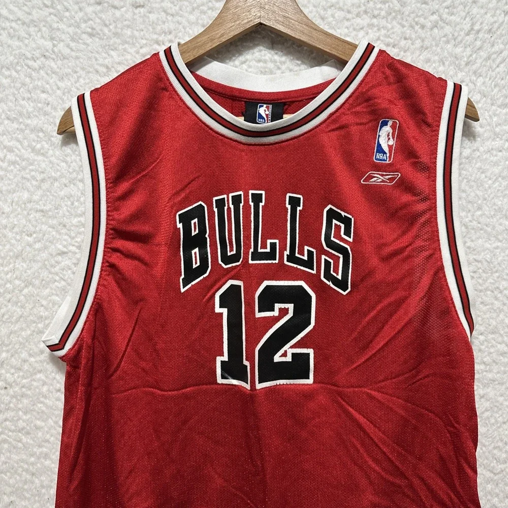 Chicago Bull #12 Kirk Hinrich Reebok Jersey  Youth Size‎ XL (18/20)
